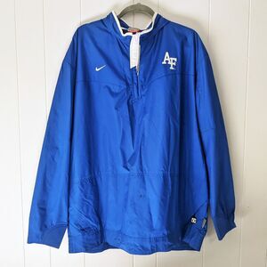NIKEFIT STORM US Air Force Long Sleeve Golf Windbreaker Pullover Zip XXL Nike